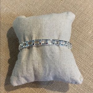 Stella & Dot Cage Cuff - Silver